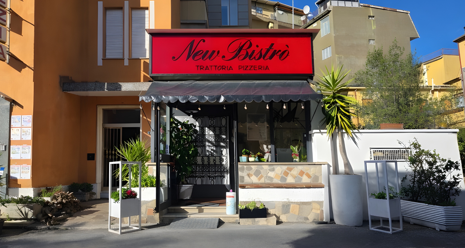 L'ingresso del New Bistrò a Fiuggi
